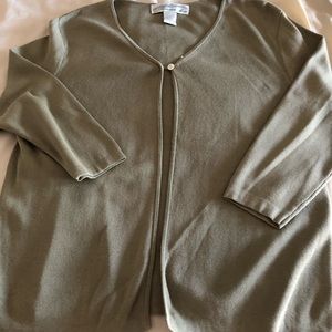 2 piece sweater set, cardigan and sleeveless